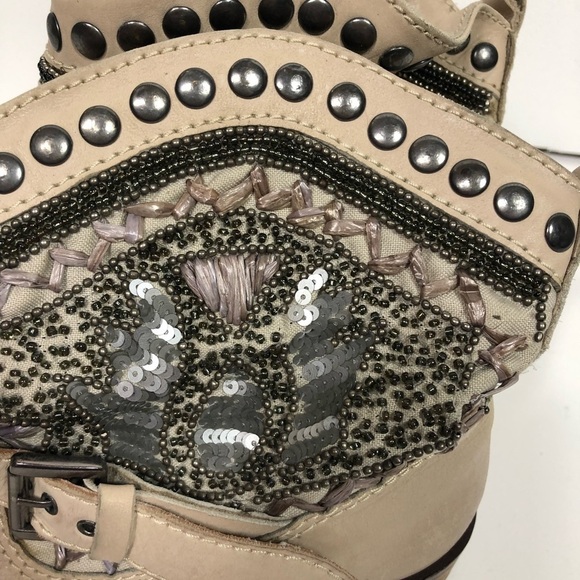 Naughty monkey Lysandra sequin embellished ankle boots - Picture 6 of 10